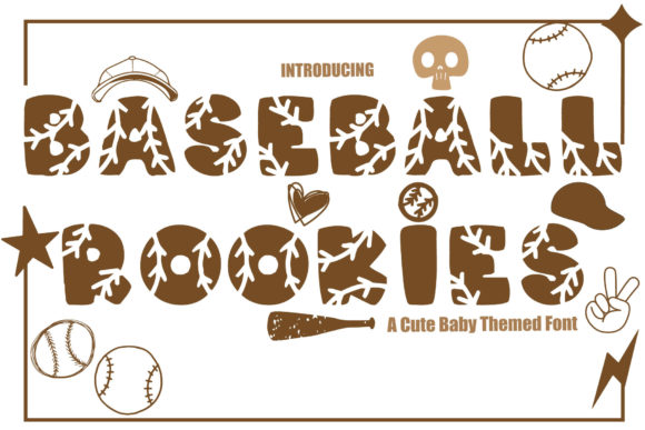 Baseball Rookies: A Font That Brings Playful Energy to Your Designs