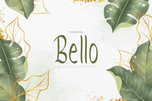 Bello: A Friendly Display Font for Every Creative Project