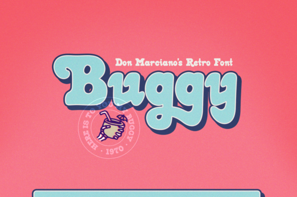 Buggy: A Bold Retro Font for Modern Creative Projects