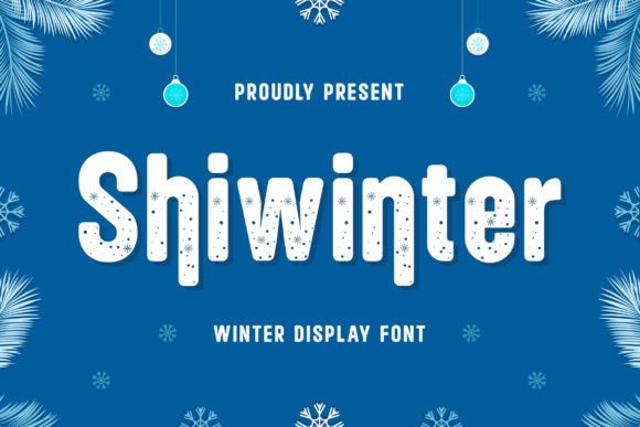 Capture the Chill: Designing with the Shiwinter Display Typeface