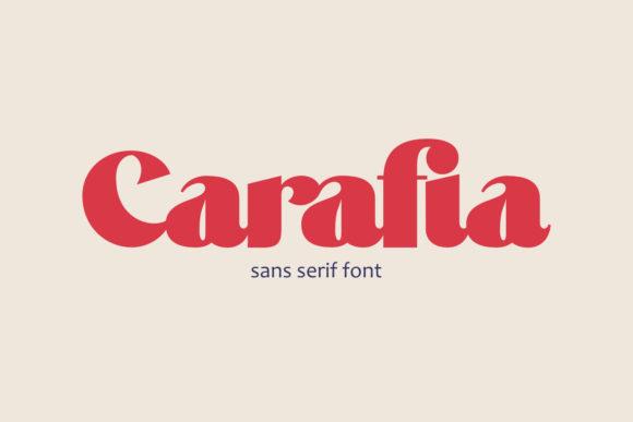 Carifia: A Modern Font for Bold Branding and Editorial Style