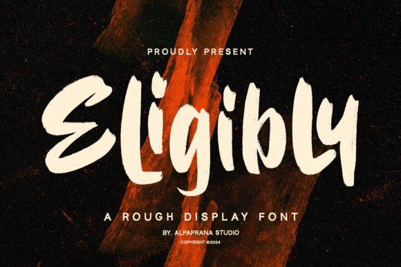 Eligibly: A Modern Display Font for Creative Projects