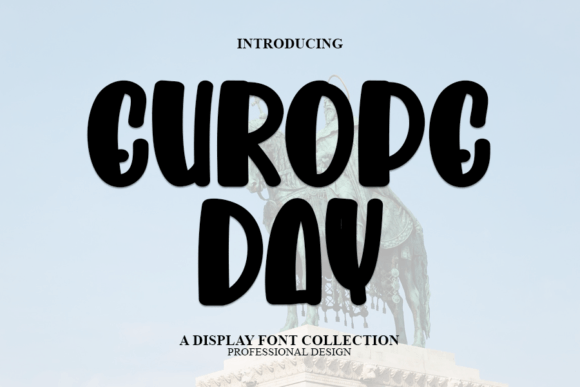 Europe Day: A Cool & Modern Font for Every Creative Project