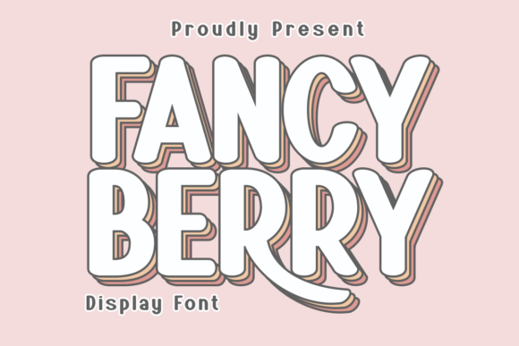 Fancy Berry: The Whimsical Display Font for Creative Projects