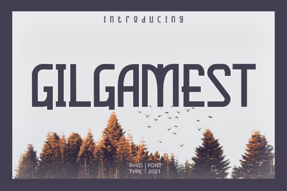 Gilgamest: Crafting Visual Stories with Organic Display Type