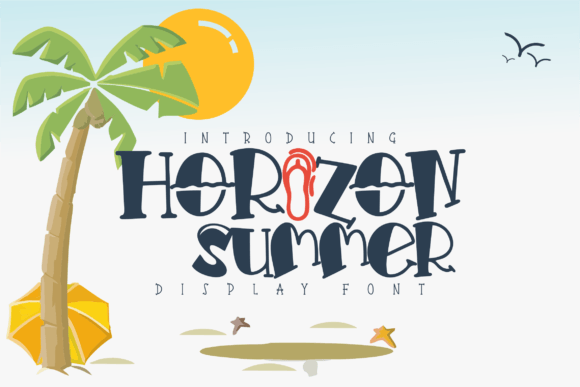Horizon Summer: Capturing the Season's Energy in a Typeface