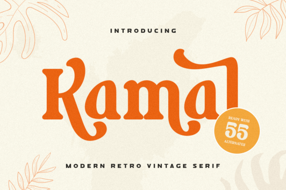 Kamal: A Retro Display Font with Modern Punch