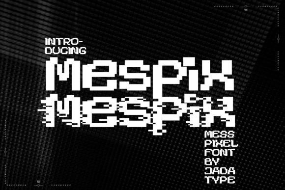Mespix: The Pixel Font Making Digital Brands Pop