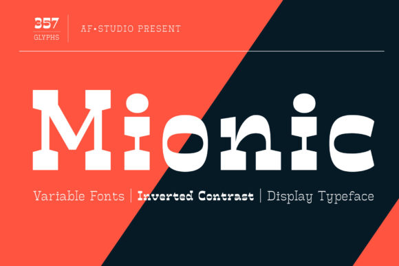 Mionic: A Western Font with a Modern Edge