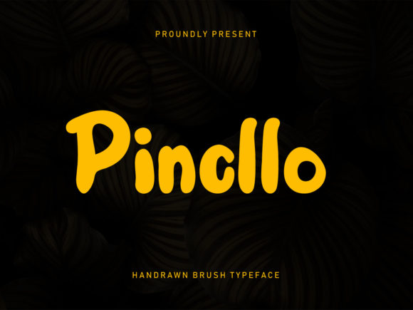 Pincllo: The Playful Display Font for Creative Projects