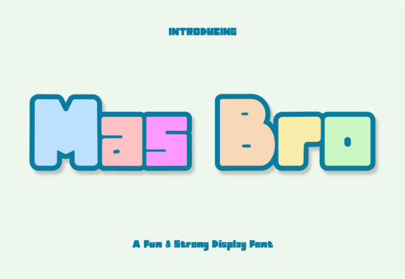 Playful and Authentic: Using the Mas Bro Font in Your Projects