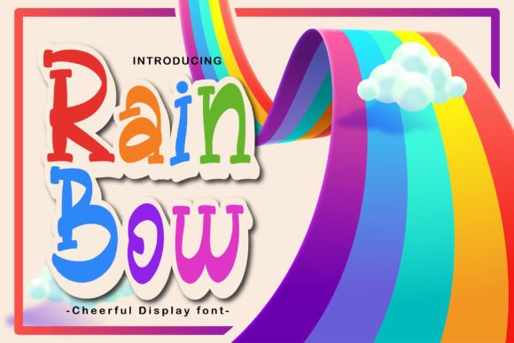 Rainbow: The Display Font That Brings Whimsy and Joy to Your Designs