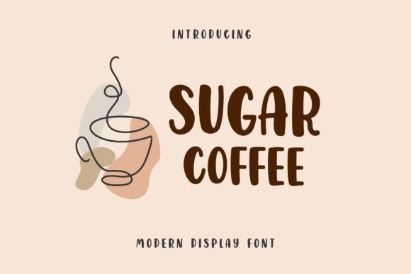 Sugar Coffee: A Bold Typeface for Modern Branding