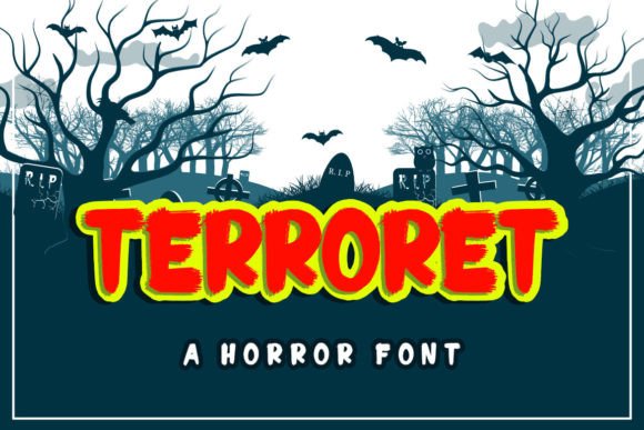 Terroret: A Whimsical Display Font for Immersive Designs