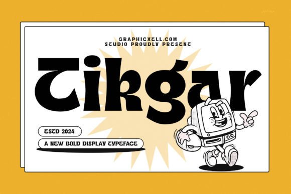Tikgar Retro Vintage Display Font: A Designer's Guide