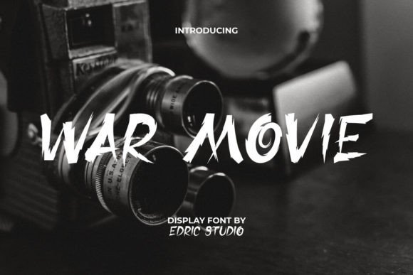 War Movie: A Typeface for Bold, Cinematic Storytelling